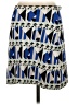 RACHEL Rachel Roy Graphic Blue Casual Skirt Size S - photo 2
