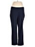 Studio Works Solid Blue Dress Pants Size 16W - photo 1