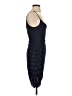 Windsor Polka Dots Blue Cocktail Dress Size S - photo 4