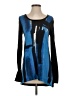 Forte Blue Casual Dress Size S - photo 1