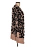Debut 100% Viscose Animal Print Brown Cardigan Size L - photo 4
