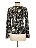 Emanuel Emanuel Ungaro 100% Polyester Floral Ivory Long Sleeve Blouse Size M - photo 2