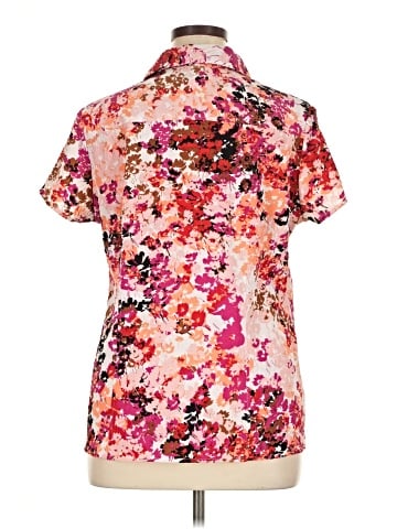 Laura Scott Short Sleeve Blouse (view 2)