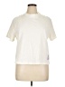 Lee 100% Cotton Ivory Short Sleeve Turtleneck Size XL - photo 1