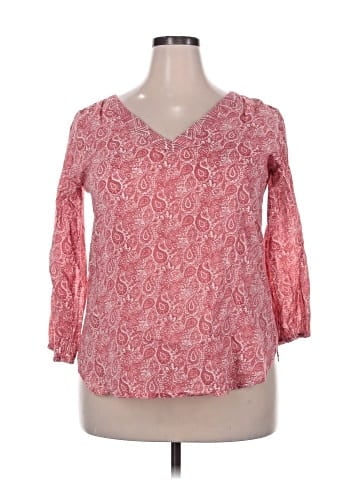 World Market 3/4 Sleeve Blouse (view 1)