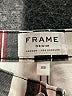 FRAME Denim Stripes Silver Black Jeans Size 25 waist - photo 7