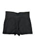 Zara Solid Black Shorts Size S - photo 2