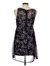 Express 100% Polyester Floral Black Casual Dress Size M - photo 2