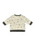 Peek... 100% Cotton Print Tan Gray Pullover Sweater Size 3-6 mo - photo 2