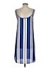 J.Crew 100% Polyester Stripes Blue Casual Dress Size XXS - photo 2