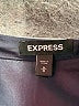 Express 100% Polyester Solid Black Long Sleeve Blouse Size M - photo 7