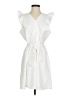 Unbranded 100% Polyester White Casual Dress Size S - photo 1