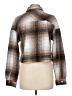Windsor 100% Polyester Plaid Brown Jacket Size M - photo 2