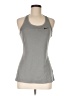 Nike 100% Polyester Gray Active Tank Size M - photo 1