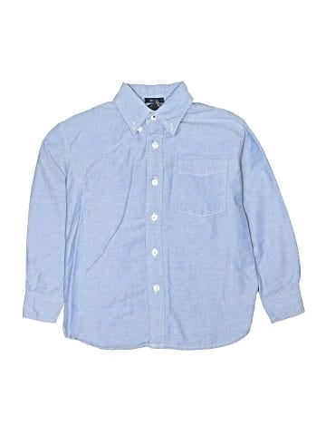 Gap Kids Long Sleeve Button-Down Shirt (view 1)