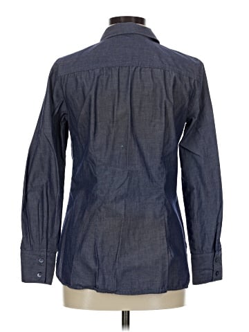 Ann Taylor Factory Long Sleeve Button-Down Shirt (view 2)