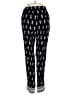 Lucky Brand Print Black Track Pants Size S - photo 2
