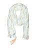 Two's Company 100% Polyester Teal Blue Scarf One size - photo 1