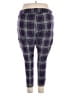 Torrid Plaid Purple Casual Pants Size 5X Plus (5) - photo 2