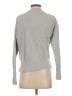 Ann Taylor LOFT 100% Cotton Gray Pullover Sweater Size S - photo 2