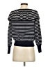 Joie Stripes Black Pullover Sweater Size S - photo 2