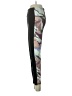 Lou & Grey Graphic Black Active Pants Size S - photo 5