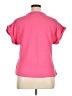 Unbranded 100% Polyester Pink Short Sleeve Blouse Size XL - photo 2