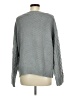 Anrabess 100% Acrylic Gray Pullover Sweater Size M - photo 2