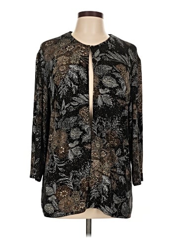 Alex Evenings Long Sleeve Blouse (view 1)