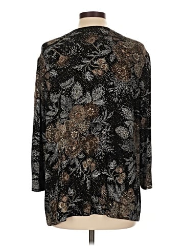 Alex Evenings Long Sleeve Blouse (view 2)