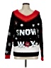 Holiday Time 100% Acrylic Black Pullover Sweater Size M - photo 1
