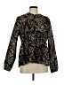 The Korner 100% Polyester Black Long Sleeve Blouse Size M - photo 1