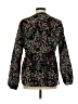The Korner 100% Polyester Black Long Sleeve Blouse Size M - photo 2