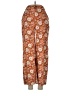 Hollister Paisley Orange Casual Pants Size 1R - photo 1