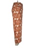 Hollister Paisley Orange Casual Pants Size 1R - photo 4