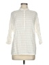 Massimo Dutti Ivory 3/4 Sleeve Blouse Size M - photo 1