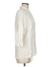 Massimo Dutti Ivory 3/4 Sleeve Blouse Size M - photo 4