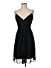 B. Smart 100% Polyester Solid Black Cocktail Dress Size 7 - 8 - photo 1