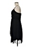 B. Smart 100% Polyester Solid Black Cocktail Dress Size 7 - 8 - photo 5