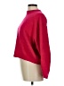 H&M Solid Red Turtleneck Sweater Size M - photo 5