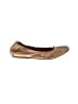 Lanvin 100% Leather Metallic Gold Flats Size EU 40 - photo 1