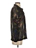 Dolan 100% Polyester Paisley Silver Long Sleeve Blouse Size S - photo 4