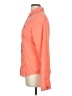 lucy Color Block Orange Long Sleeve Button-Down Shirt Size M - photo 5