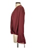 Trouve 100% Polyester Burgundy Long Sleeve Blouse Size S - photo 5