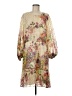 Kobi Halperin Print Ivory Cocktail Dress Size 8 (estimated) - photo 1