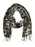 Unbranded Animal Print Tan Gray Scarf One size - photo 1