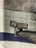 JJ Basics Animal Print Gray Pullover Sweater Size M - photo 7