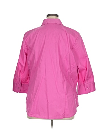 Riders by Lee 3/4 Sleeve Button-Down Shirt (view 2)