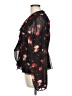 Wilfred 100% Polyester Floral Black 3/4 Sleeve Blouse Size L - photo 5