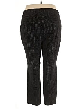 Pantalon De Costume Court Lane Bryant Taille 14 Noir - Ourlet Court (24.5 Pouces), Occasion Très Bon état